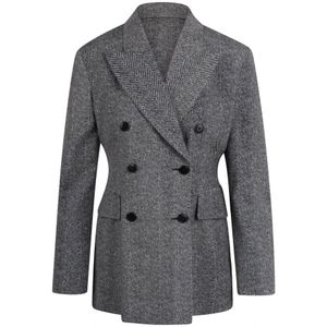 Ermanno Scervino, Dames, Jassen, Grijs, Maat: XS Viscose,