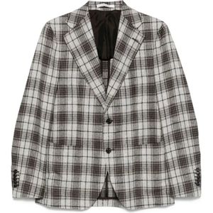 Tagliatore, Heren, Jassen, Grijs, Maat: M Wol,