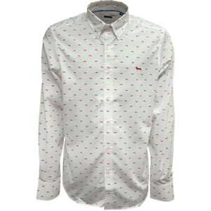 Harmont & Blaine, Heren, Overhemden, Wit, Maat: 2XL