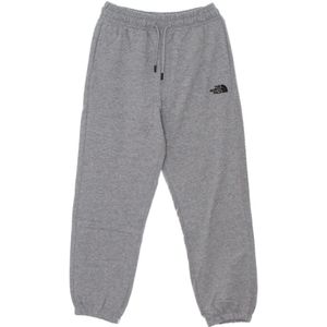 The North Face - Joggingbroek - Lichtgrijs - Katoen/Polyester - Oversized Pasvorm