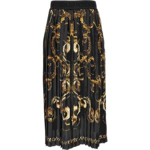 Versace Jeans Couture, Dames, Rokken, Zwart, Maat: S