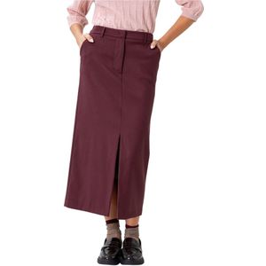 Kocca, Dames, Rokken, Paars, Maat: M Leer,