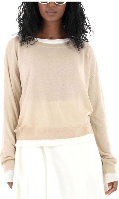 BOSS - FEMOK - Gebreide Pullover - Wolmix - Relaxed Fit