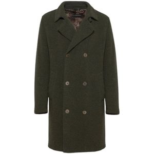 Gimo's, Heren, Mantels, Groen, Maat: L Wol,
