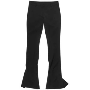 Acne Studios, Dames, Broeken, Zwart, Maat: L Katoen,
