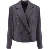 Hugo - Peak Lapel Blazer - Blauw - Dames