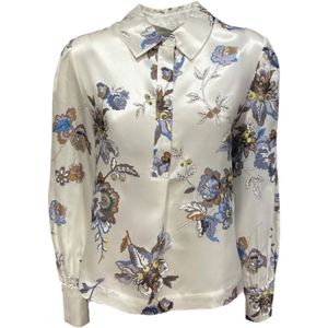 Herzen's Angelegenheit, Dames, Blouses & Shirts, Veelkleurig, Maat: XS Zijde,