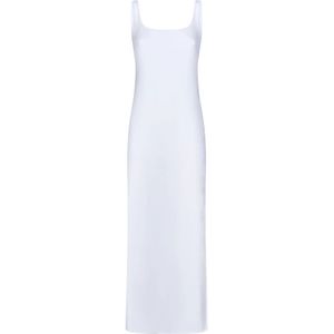 Fisico, Dames, Jurken, Wit, Maat: M Polyamide,