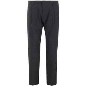 Dondup, Heren, Broeken, Zwart, Maat: W35 Poliester,