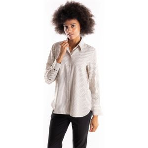 Marella, Dames, Blouses & Shirts, Wit, Maat: L Viscose,