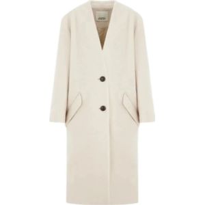 Isabel Marant, Heren, Mantels, Beige, Maat: XS Wol,