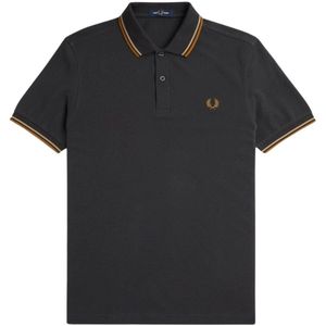 Fred Perry, Heren, Tops, Grijs, Maat: 2XL Katoen,