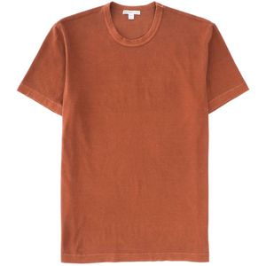 James Perse, Heren, Tops, Bruin, Maat: XL Katoen,