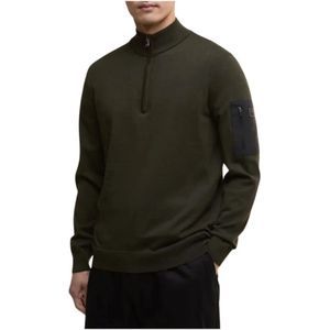 Barbour, Heren, Truien, Groen, Maat: L Katoen,