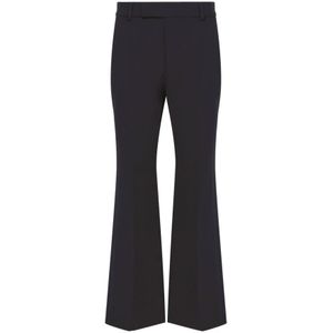 Proenza Schouler, Dames, Broeken, Zwart, Maat: XS Wol,