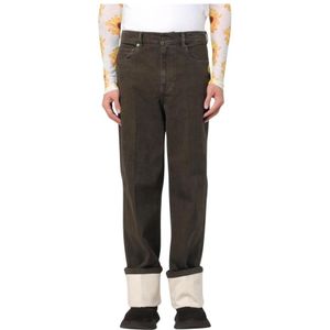 JW Anderson, Heren, Jeans, Grijs, Maat: W33 Katoen,