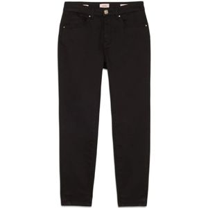 Oltre, Dames, Broeken, Zwart, Maat: S Katoen,