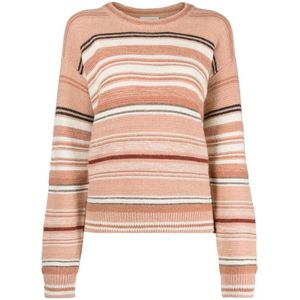 See by Chloé, Dames, Truien, Veelkleurig, Maat: XL Wol,