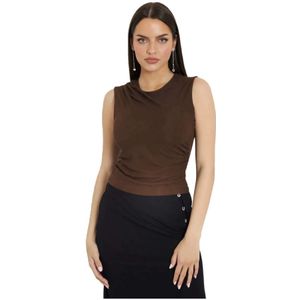 Guess, Dames, Tops, Bruin, Maat: XS Modal,