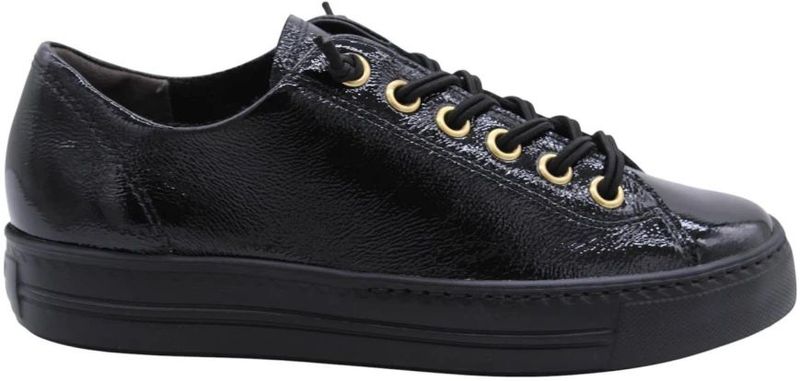 Paul Green - Sneakers - Zwart - Leer