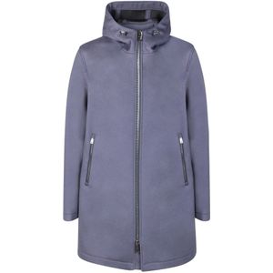 Herno, Heren, Mantels, Blauw, Maat: L Wol,