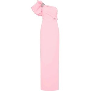 Rebecca Vallance, Dames, Jurken, Roze, Maat: S Poliester,