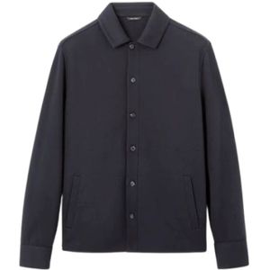 Loro Piana, Heren, Jassen, Blauw, Maat: XL Katoen,