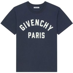 Givenchy, Heren, Tops, Blauw, Maat: 2XL