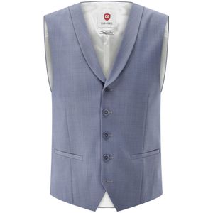 Club Of Gents, Heren, Pakken, Blauw, Maat: XL Katoen,