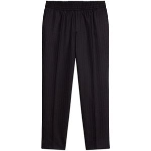 Golden Goose, Heren, Broeken, Blauw, Maat: M Katoen,