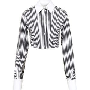 Sportmax, Dames, Blouses & Shirts, Wit, Maat: XS Katoen,