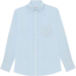 Ines de la Fressange Paris, Dames, Blouses & Shirts, Blauw, Maat: 2XS