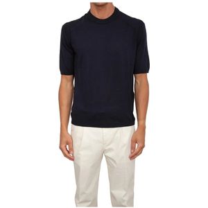 Emporio Armani, Heren, Truien, Blauw, Maat: 3XL Katoen,