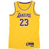 Nike Basketbal Tanktop Icon Edition , Yellow , Heren , Maat: XL