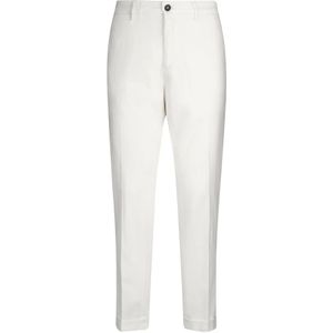 Liu Jo, Heren, Broeken, Wit, Maat: XL Katoen,