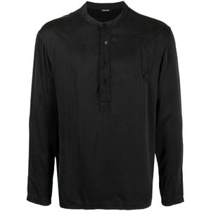 Tom Ford, Heren, Tops, Zwart, Maat: XL Zijde,