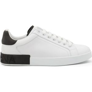 Dolce & Gabbana - Sneakers - Wit - Leer