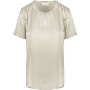 Ottod'Ame, Dames, Tops, Geel, Maat: XS Denim,