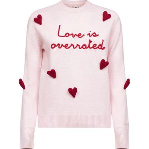 MC2 Saint Barth, Dames, Truien, Roze, Maat: XS Wol,