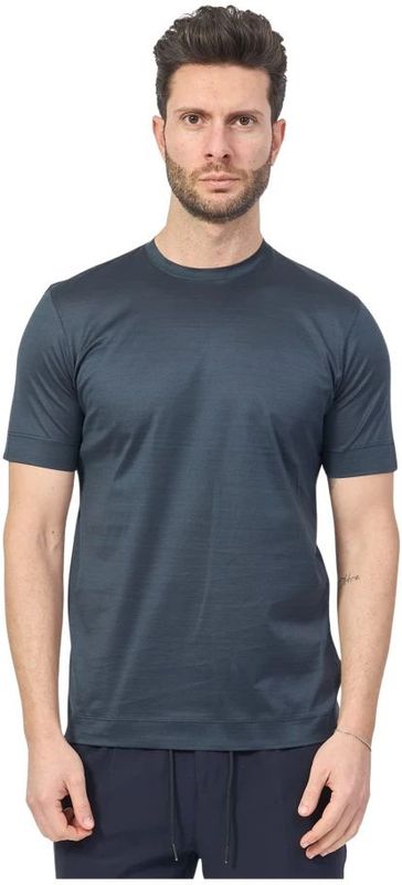 Hugo Boss - Classic Shirt - Donkerblauw - Lysel - Katoen - Korte Mouwen