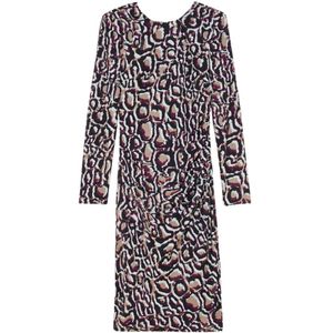 Patrizia Pepe, Dames, Jurken, Veelkleurig, Maat: S Polyamide,