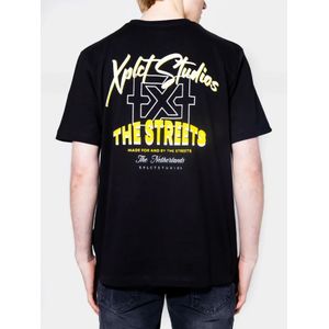 Xplct Studios, Heren, Tops, Zwart, Maat: 2XL Katoen,