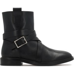 Kazar - Lage Laarzen - Zwart - Leer - Dames