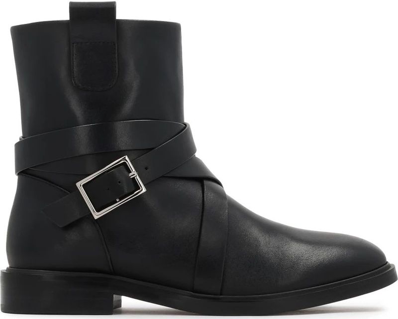 Kazar - Lage Laarzen - Zwart - Leer - Dames