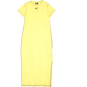Nike, Dames, Jurken, Geel, Maat: XS Poliester,