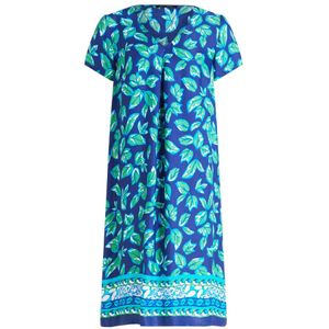 Betty Barclay, Dames, Jurken, Veelkleurig, Maat: M Linnen,