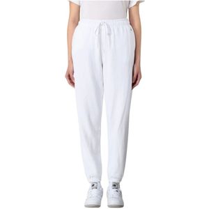 Polo Ralph Lauren, Dames, Broeken, Wit, Maat: L Fleece,
