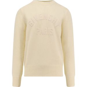 Givenchy, Heren, Truien, Beige, Maat: S Katoen,