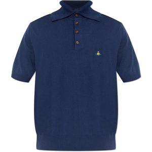 Vivienne Westwood, Heren, Truien, Blauw, Maat: S Katoen,