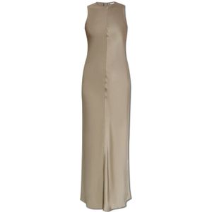 Ami Paris, Dames, Jurken, Groen, Maat: 3XS Viscose,